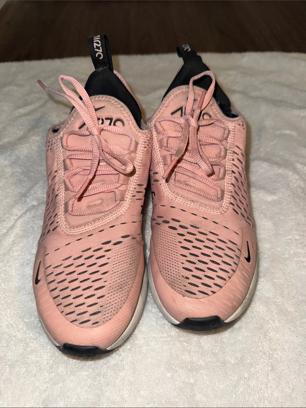 Nike Women’s Air Max 270 Breathable Pink Athletic Sneakers